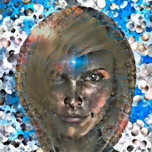 Pretty Girl Face Print