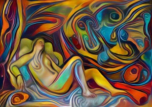 Naked girl classic forms