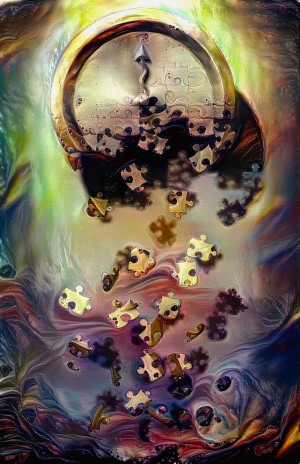 Time is falling to pieces