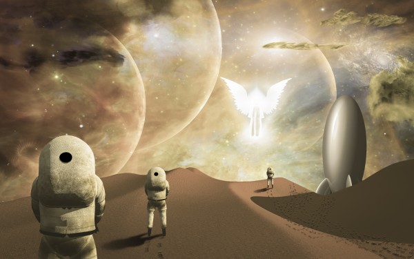 Space journey Print