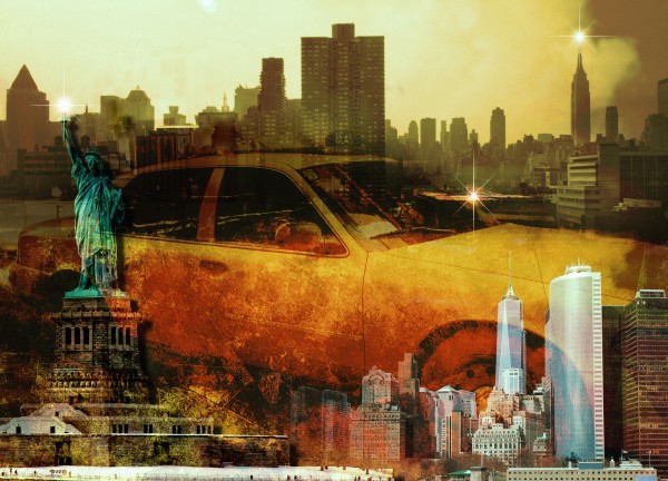 NYC Composition Print