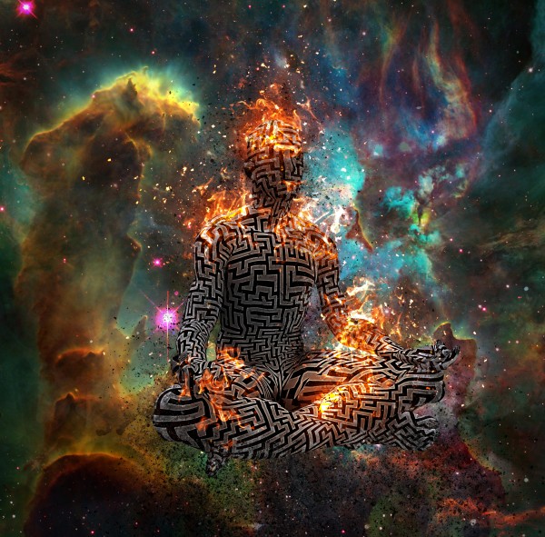 Space Meditation Print