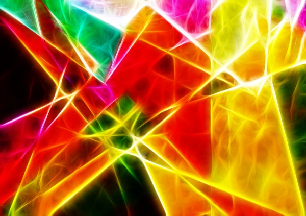 Geometric Colors Print