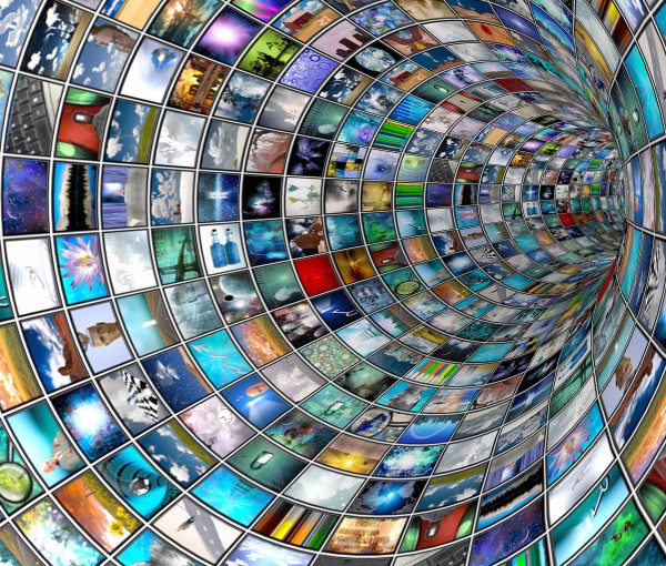 Broadcast Tunnel Print