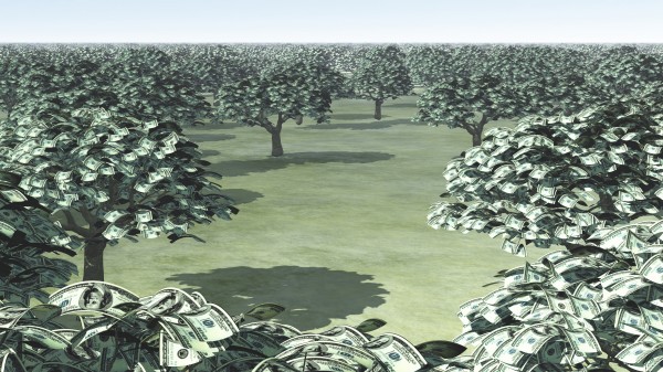Garden of Money by Bruce Rolff