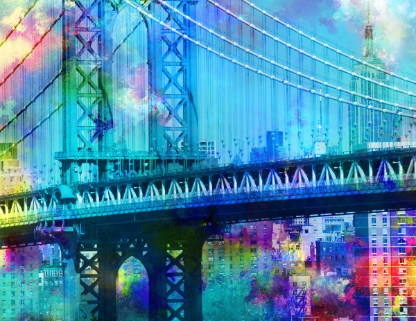 Manhattan Bridge Print