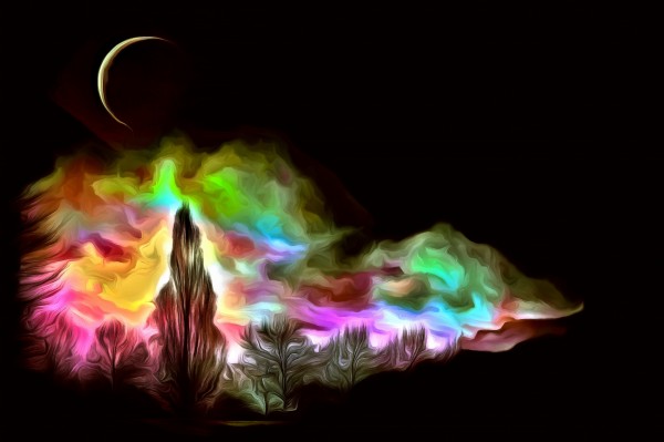 In the Moonlight Print