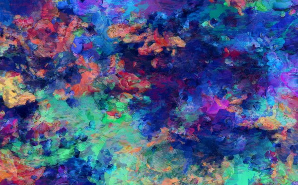 Abstract Colors Print