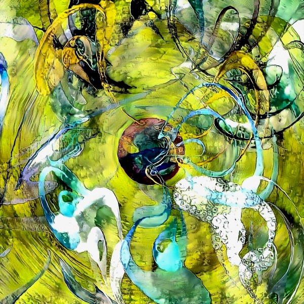 Abstract Fluids Print