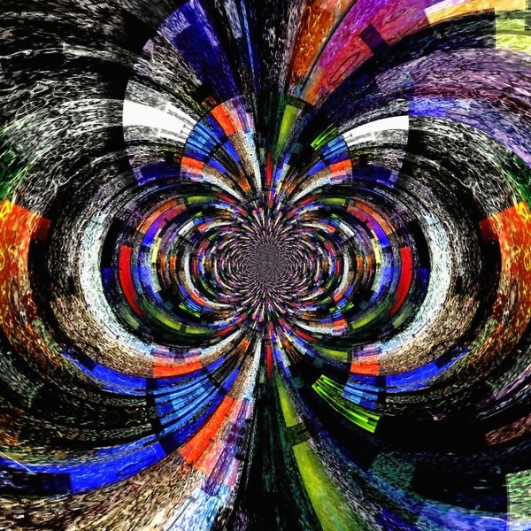 Abstract Fractal Print