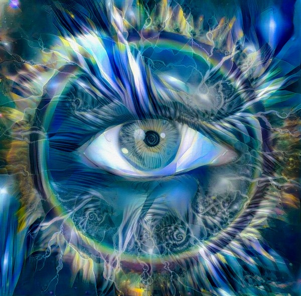 All seeing Eye Print