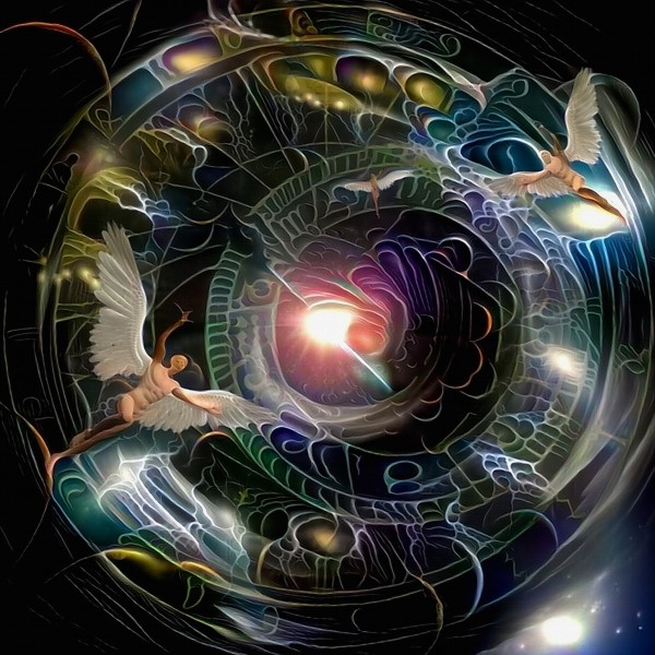 Angels in Time Print
