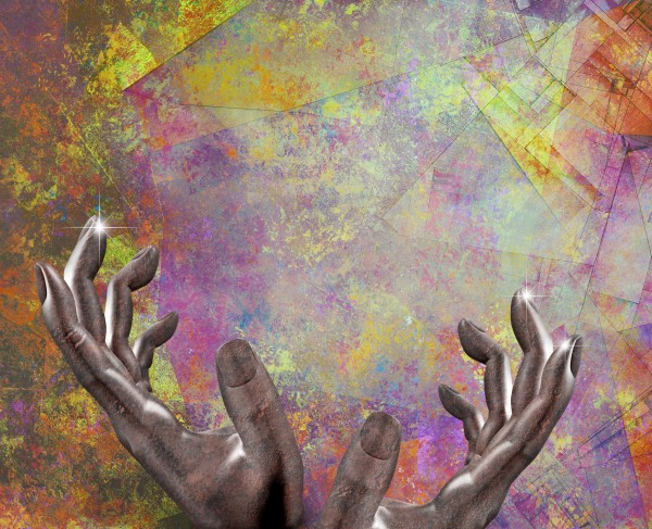 Artist Hands Print