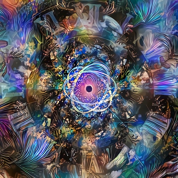 Atom Time Print