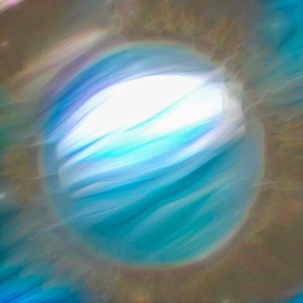 Azure Planet Print