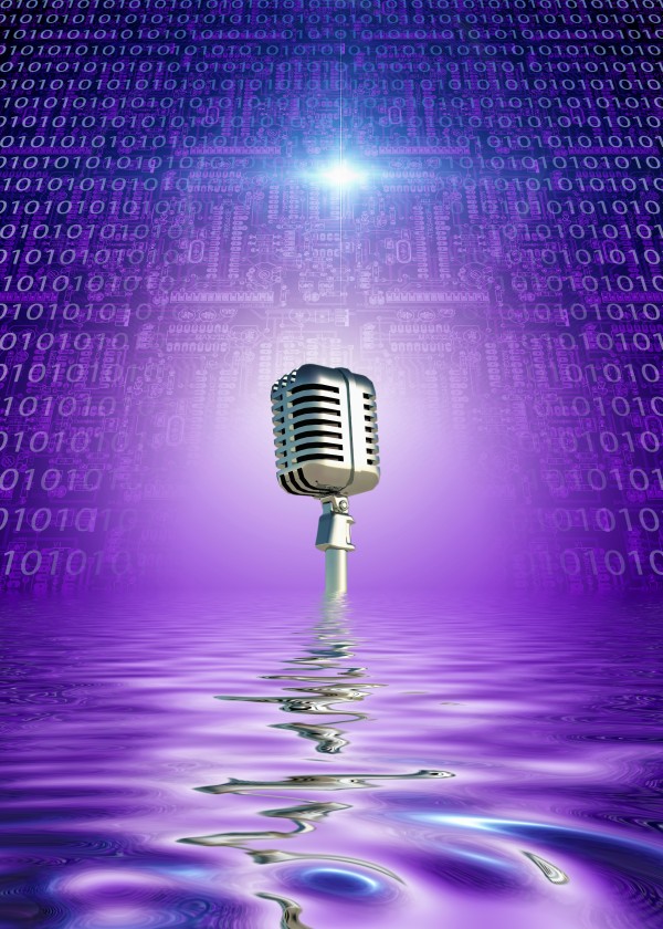 Classic Microphone Print