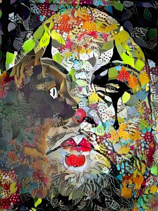 Colorful Makeup Print