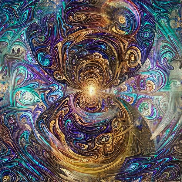 Colorful Vortex Print