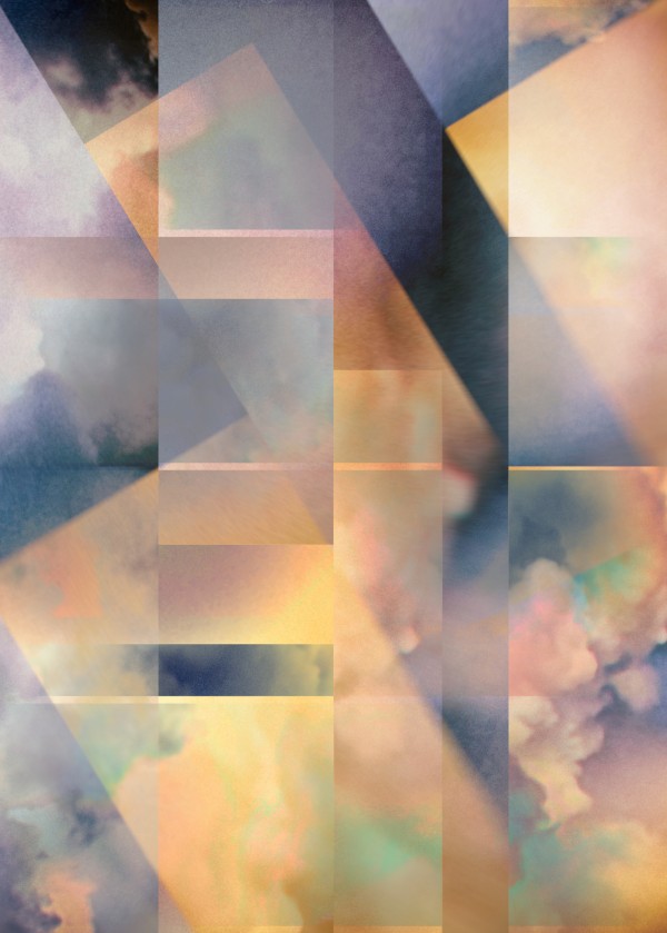 Colorful Clouds Print