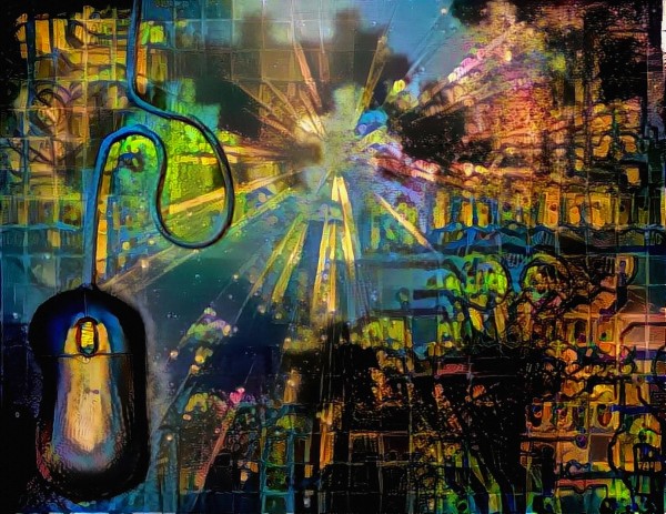 Computer Mouse Print