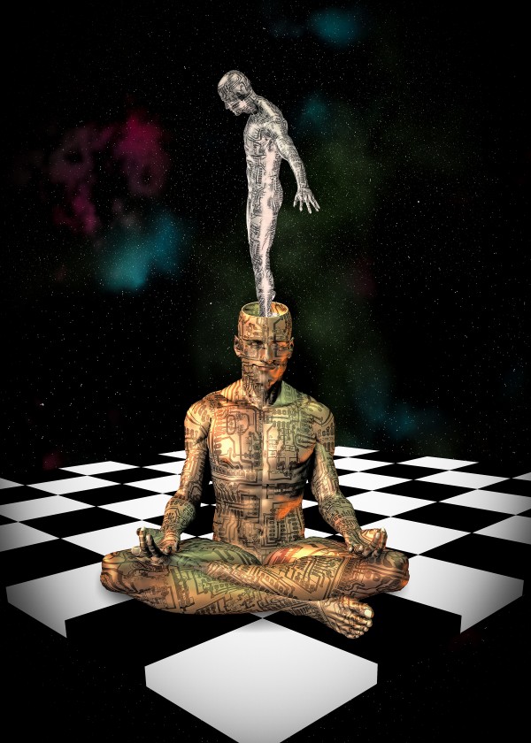 Cyborg Soul Print