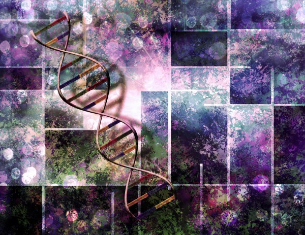 DNA Colors Print