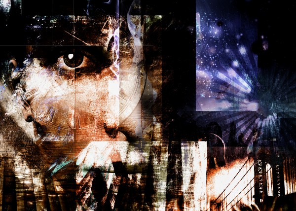 Face Abstract Print