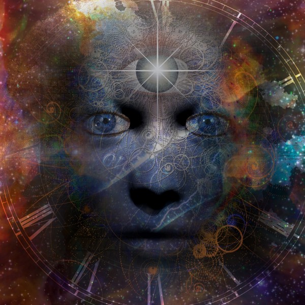 Face with Third Eye Print