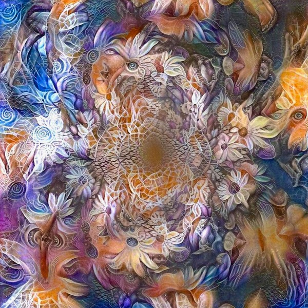 Floral Abstract Print
