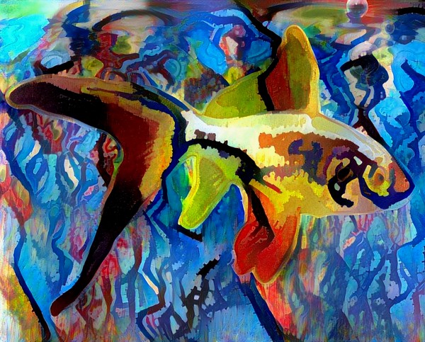 Golden Fish Imprimer