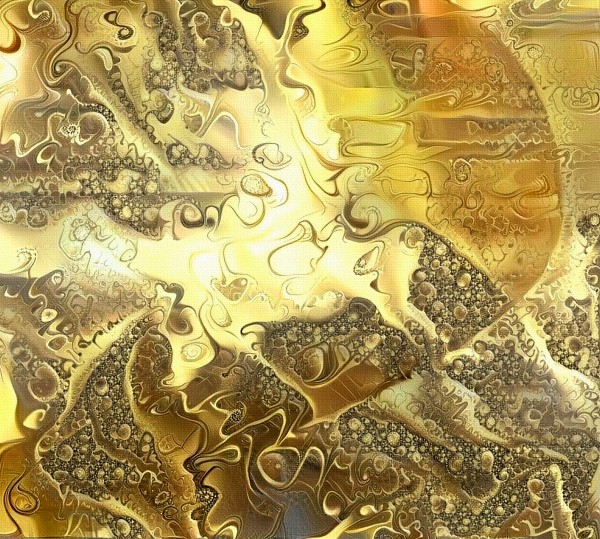 Golden Light Print