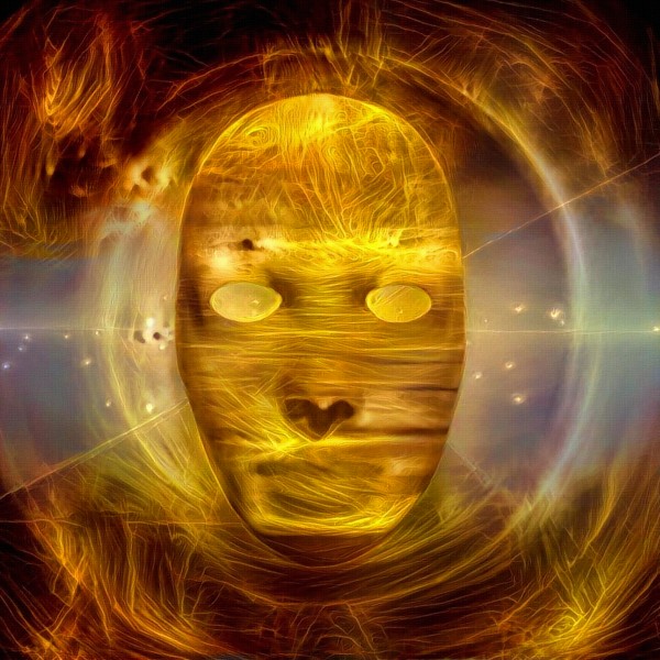 Golden Mask Print