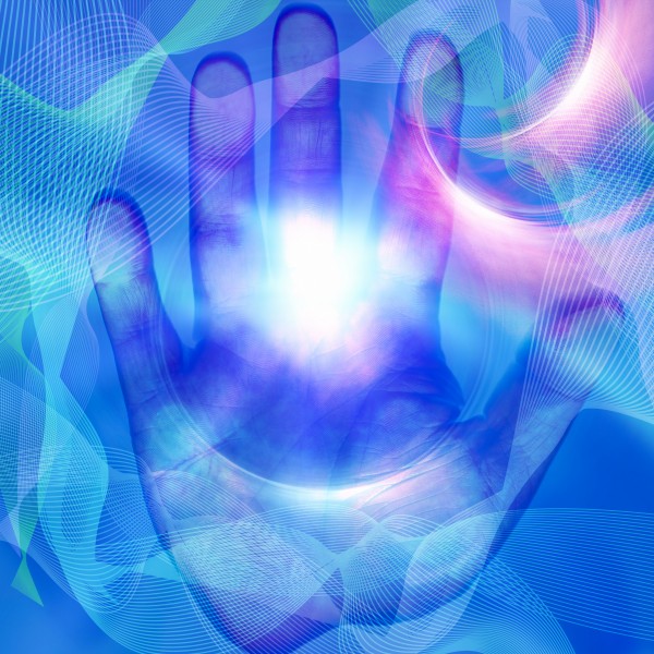 Light in Hand Print