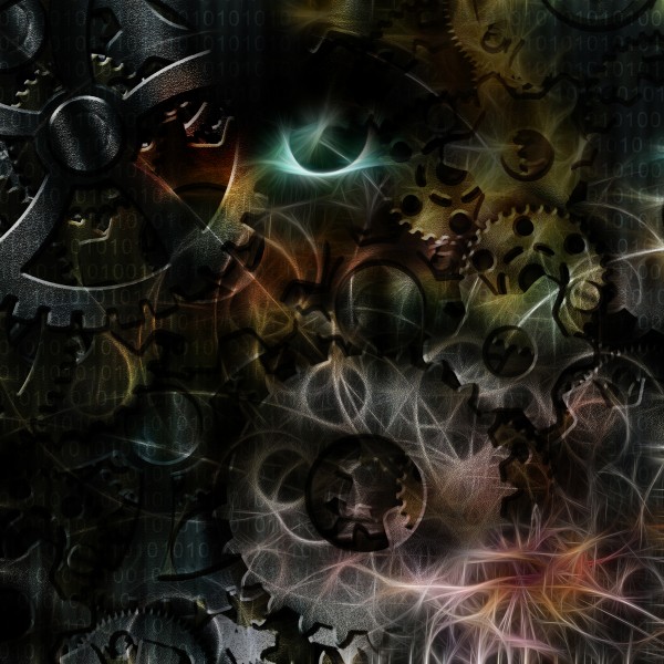 Machine Binary Abstract Print