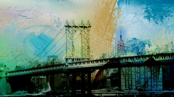 Manhattan Bridge Print