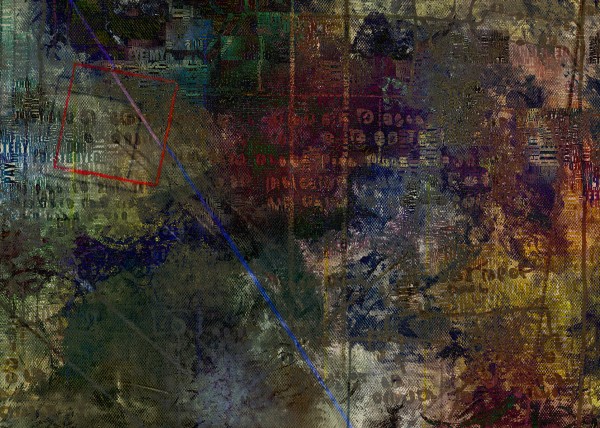 Muted Abstract Print