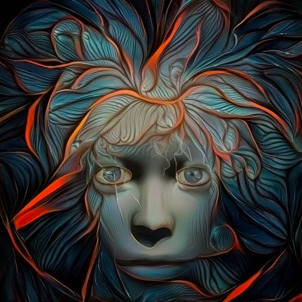 Mystic Face Print