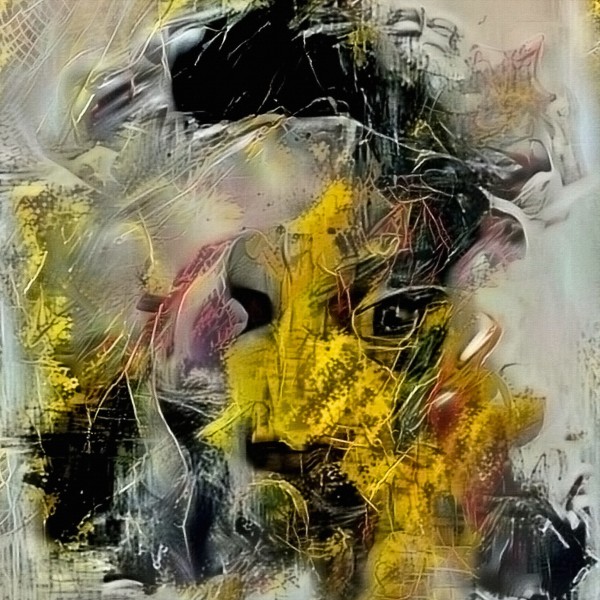 Mythical Face Print