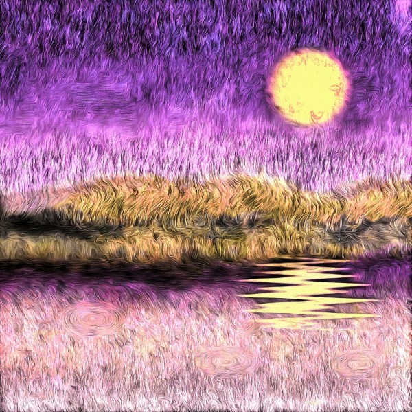 Purple Sunset Print