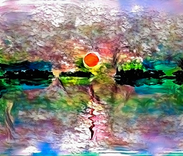Red Sunset Print