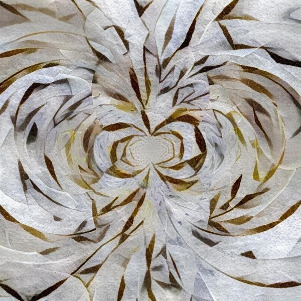 Round Brush Strokes Print