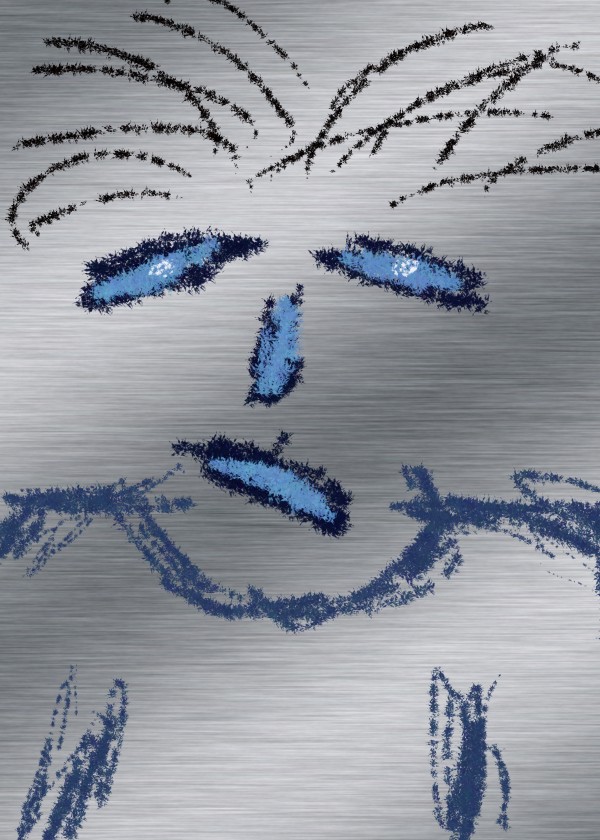 Sad Face Print