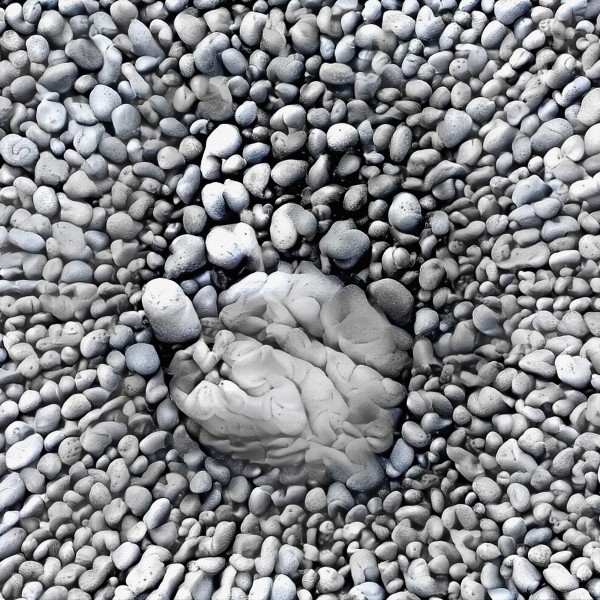 Stone Hand Print