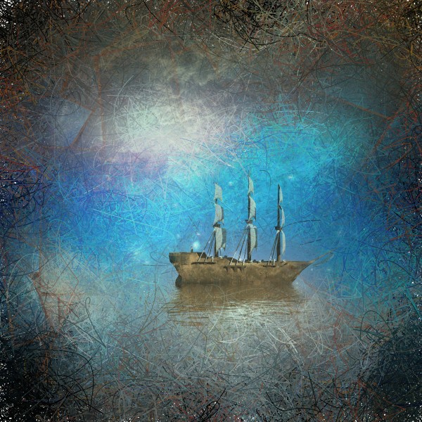 Surreal Sailboat Print