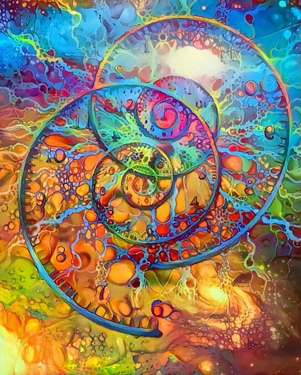 Time Spirals Print