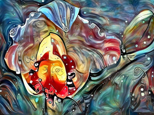 Trendy Abstract Print