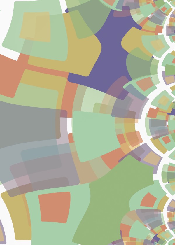 Trendy Abstract Print