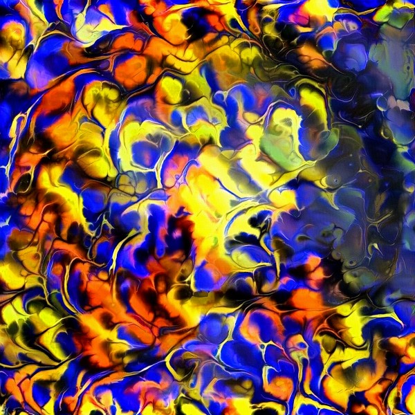 Vivid Abstract Print
