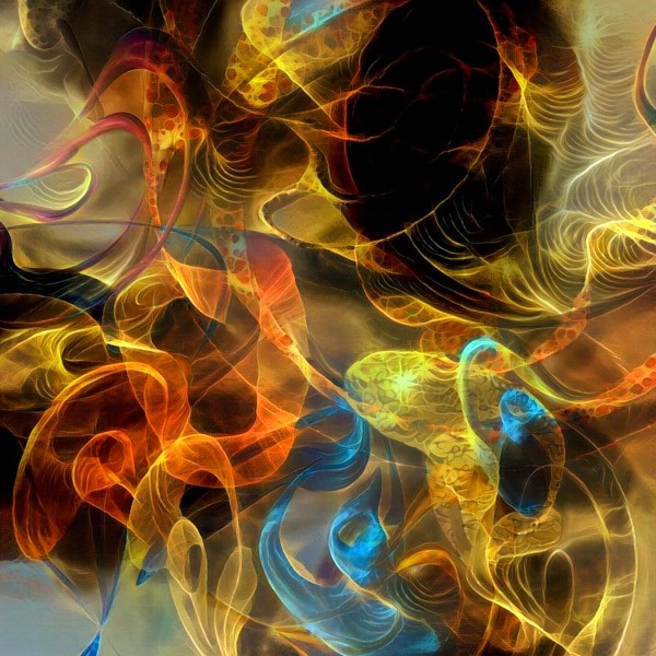 Vivid Abstract Print