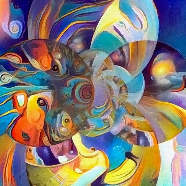 Vivid Illusion Print